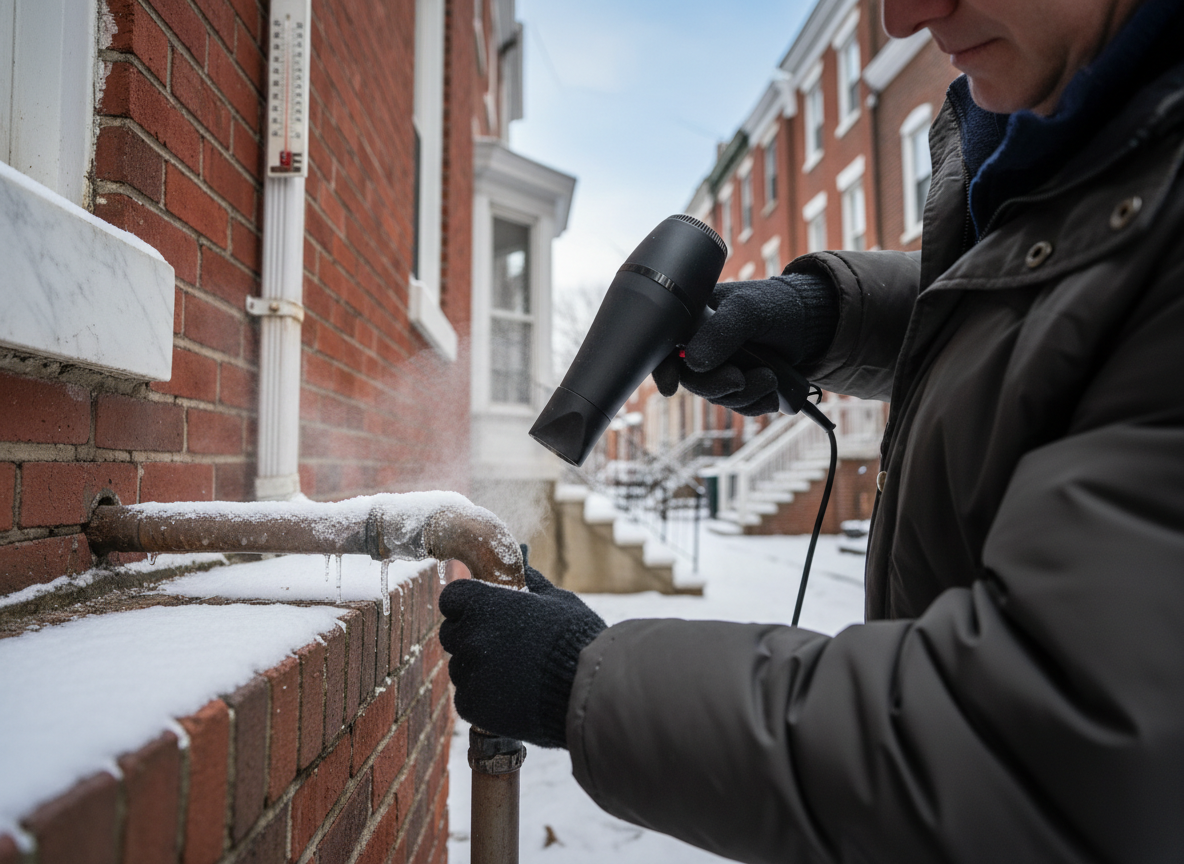 Dealing with Frozen Pipes: What to Do in Baltimore's Cold Snaps