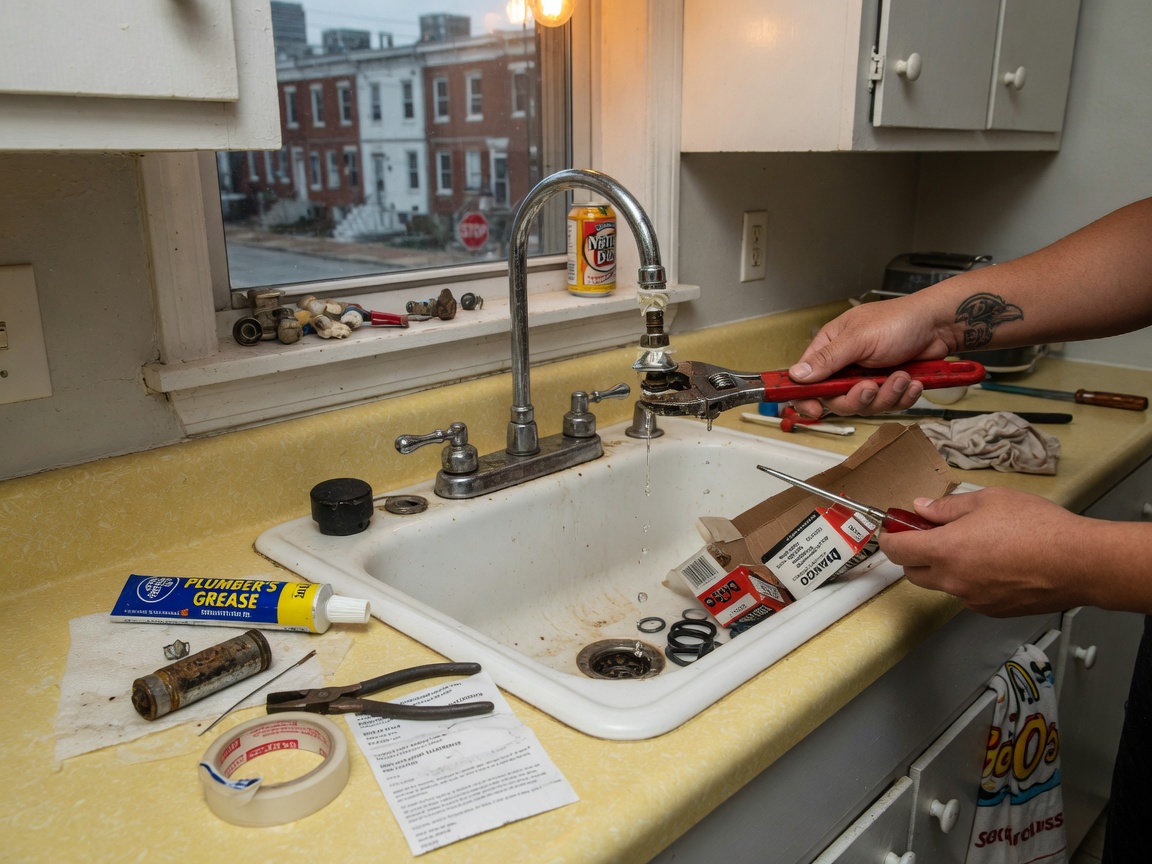 DIY Faucet Repair: Fixing a Leaky Faucet in Your Baltimore Home