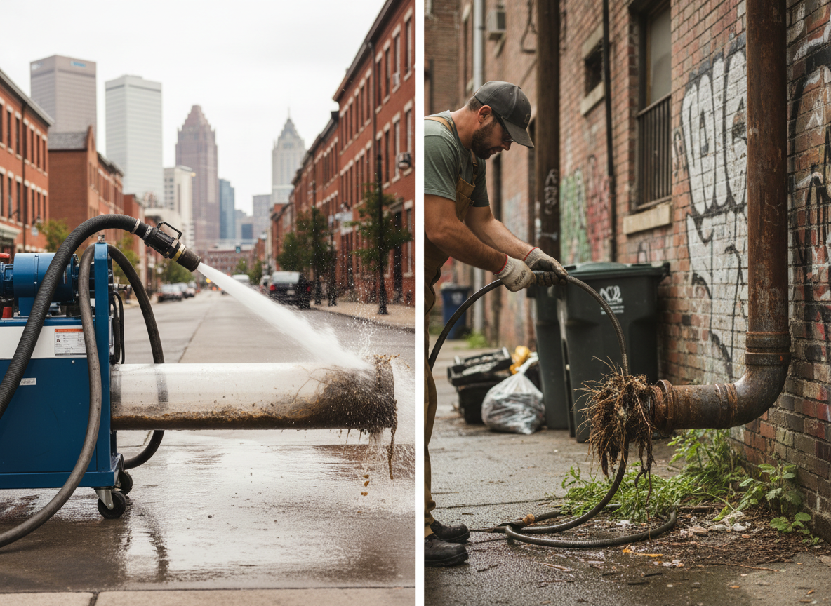 Hydro-Jetting vs. Snaking: Best for Baltimore's Sewer Lines
