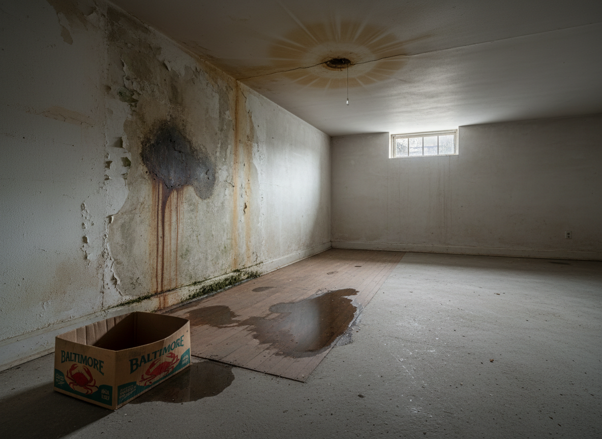 Signs of a Hidden Water Leak in Your Baltimore Property