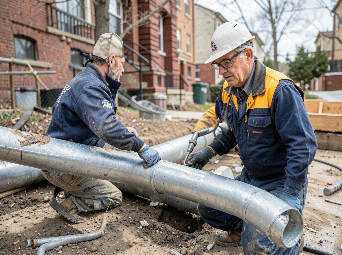 Galvanized Pipe Repiping in Baltimore, MD
