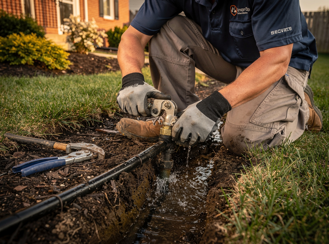 Irrigation Line Leak Repair in Baltimore, MD