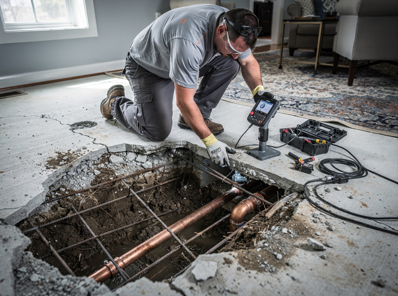 Slab Leak Repair in Baltimore, MD
